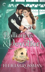 Cover Art for Dalliances & Devotion by Felicia Grossman